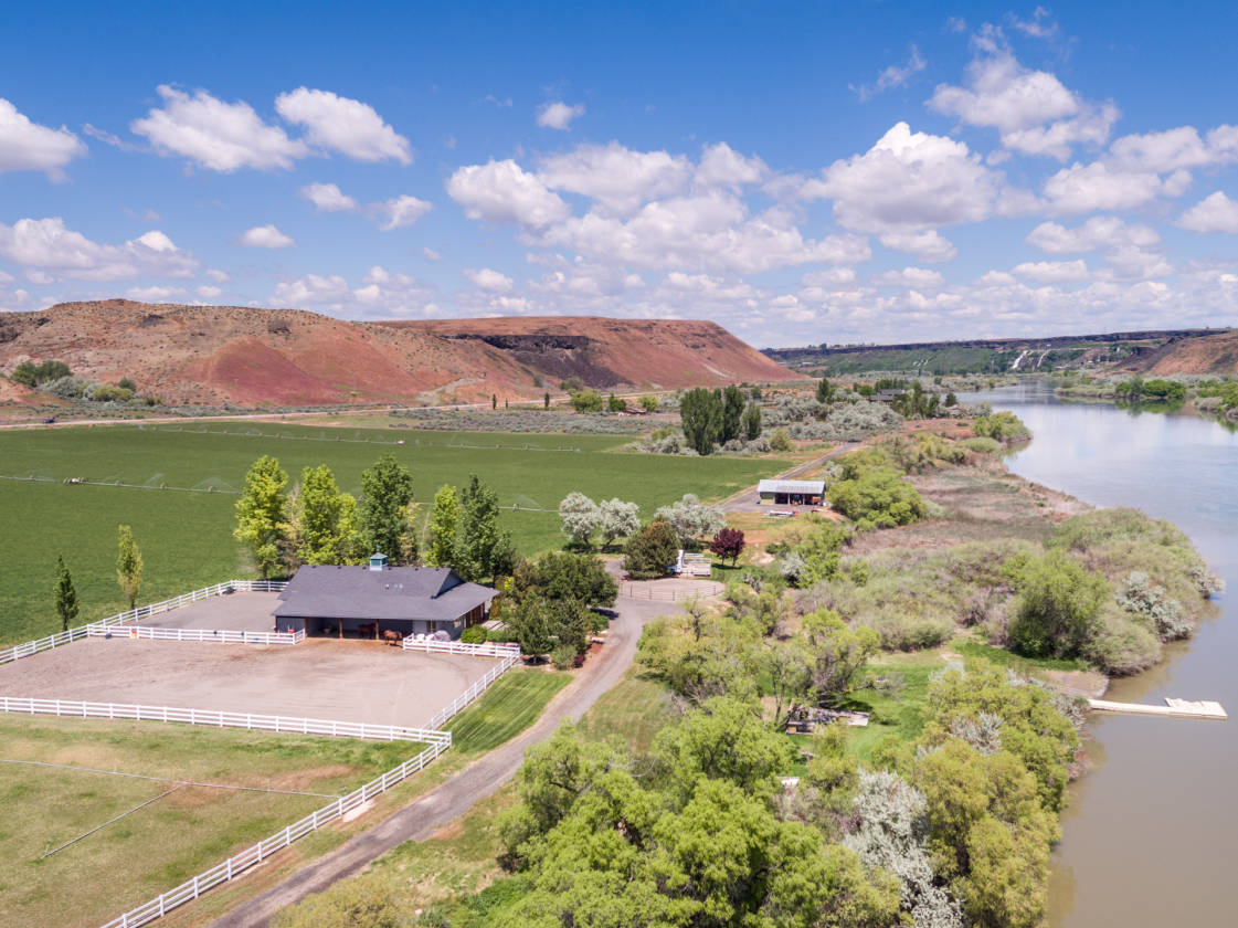 Lovely 67+/ acre Hagerman Valley farm with a 1/2 mile