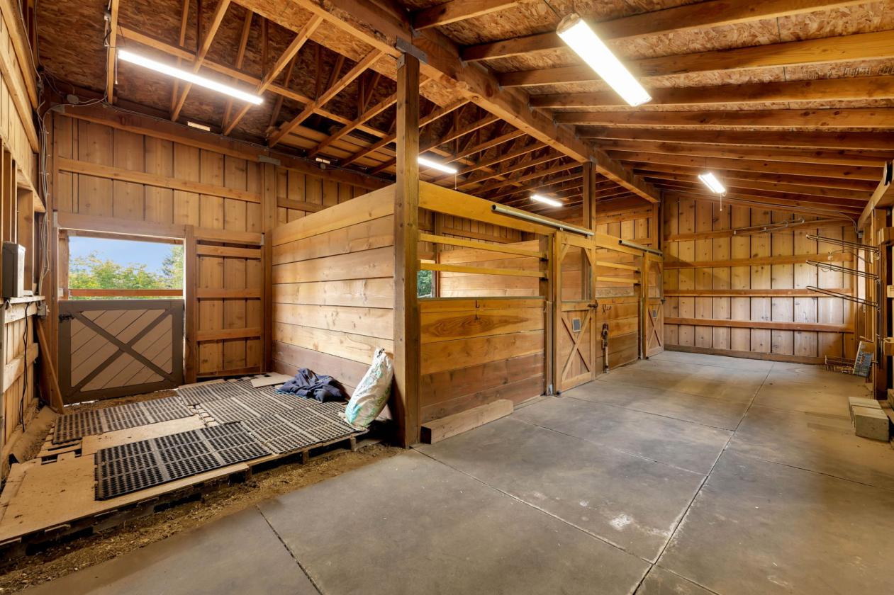 Custom Build with 2 Stall Barn w/ Miles of Trails - photo 26