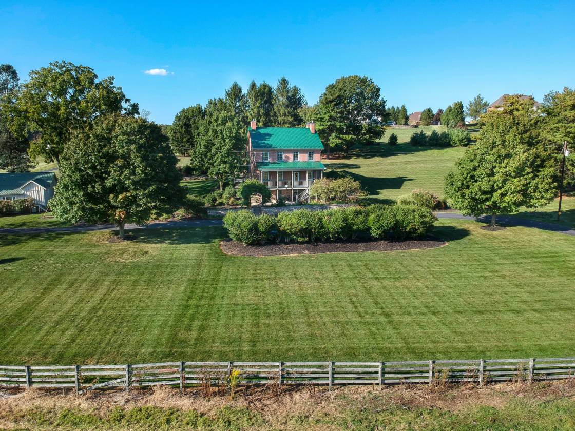 Horse farm with wellknown historic barn Centre Hall, Centre County