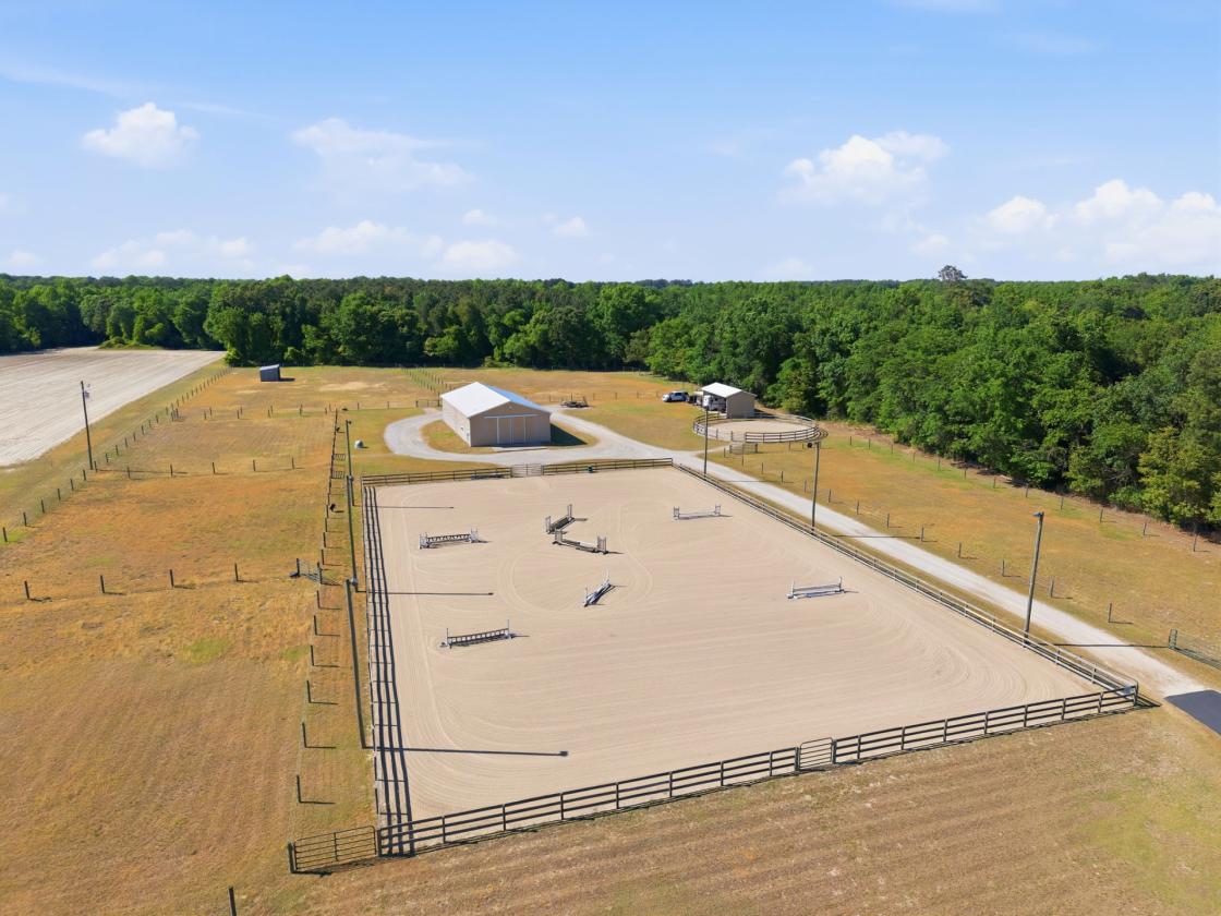 Horse Farm with Lighted Riding Arena and Pool - photo 26