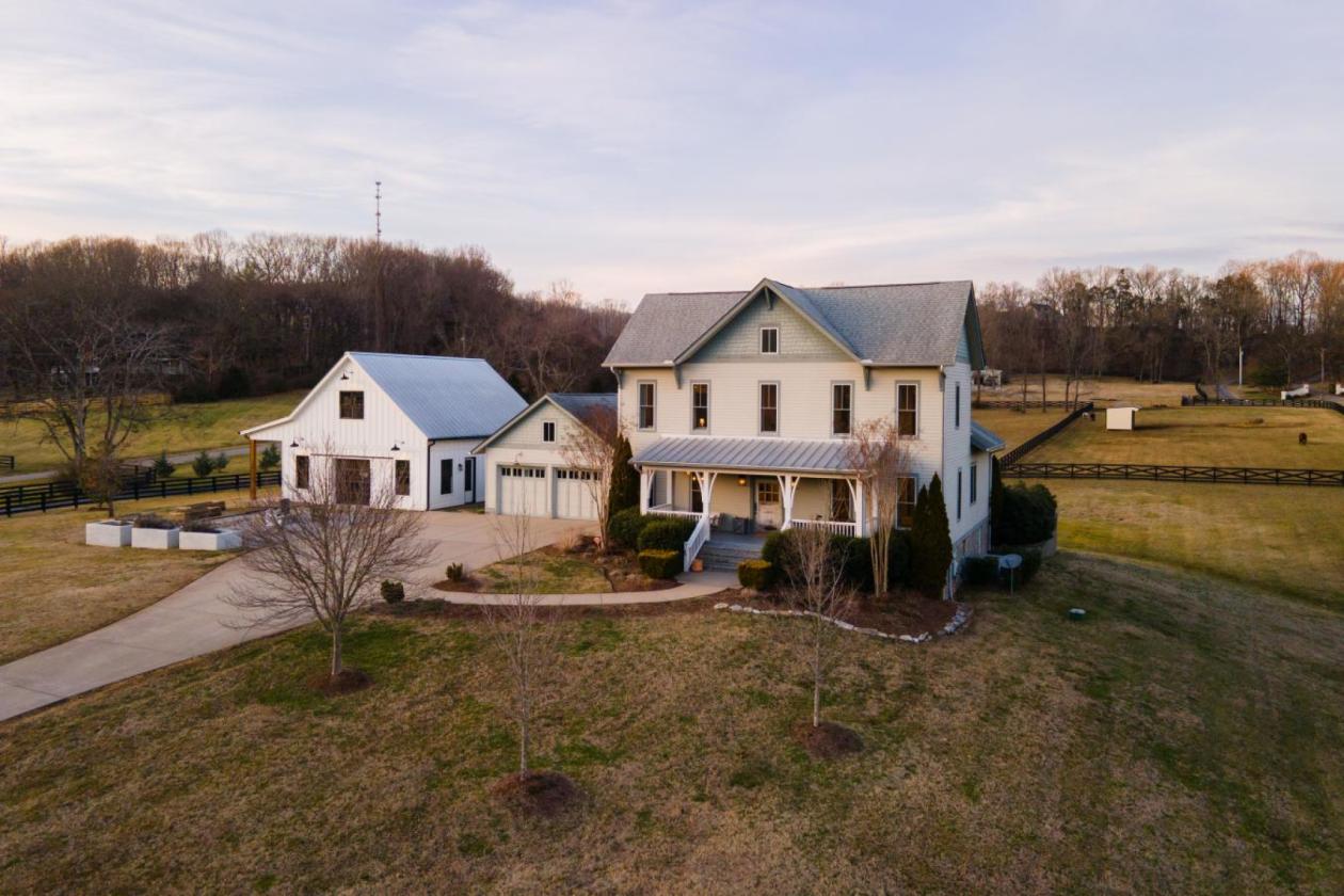 Curated visual reference: Gallery Detail: Custom Farmhouse And Barn On 5 73 Acres