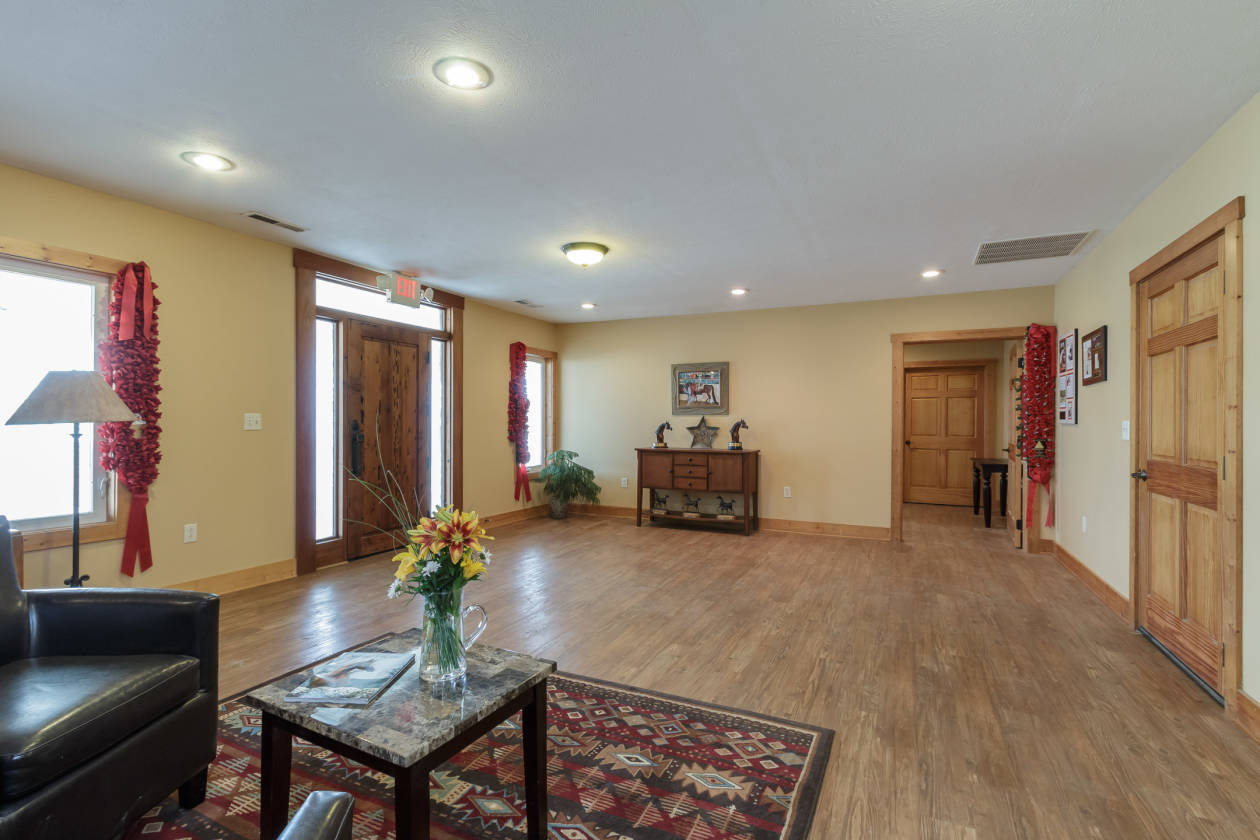 Luxury Equestrian Property with 38,000 SF Barn Plus More Wakarusa