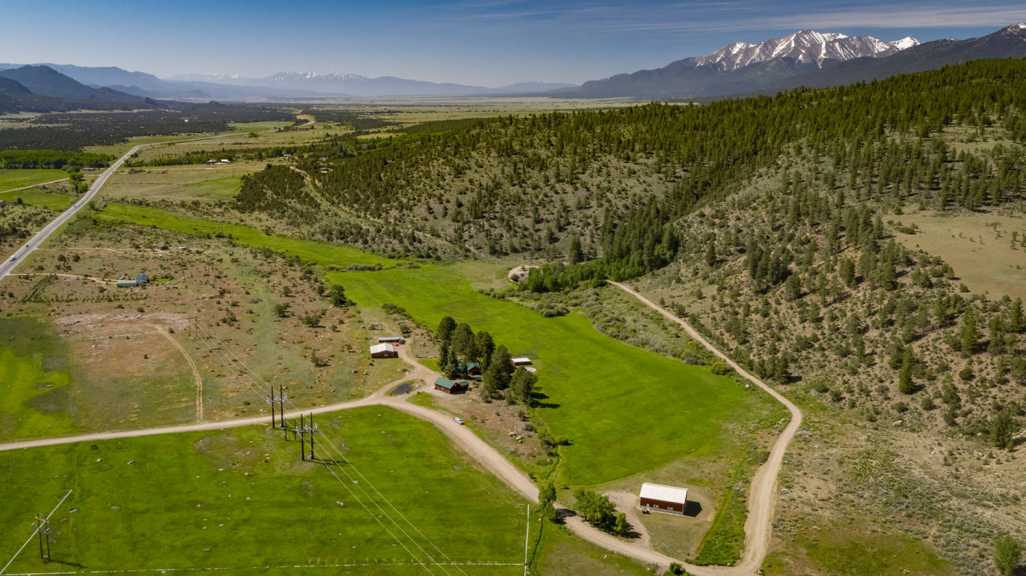 103 Acre Mountain Ranch with Deeded Water Rights Buena Vista, Chaffee