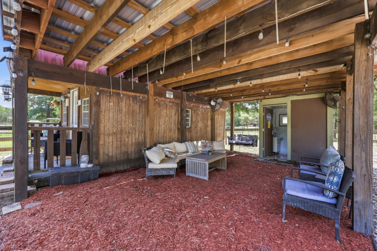 5.89-Acre Farm with 6-Stall Center-Aisle Barn - photo 13