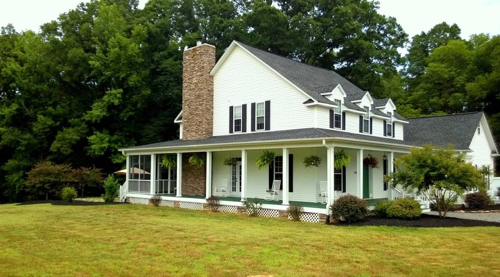 Custom North Carolina home with barn and rolling pastures Madison