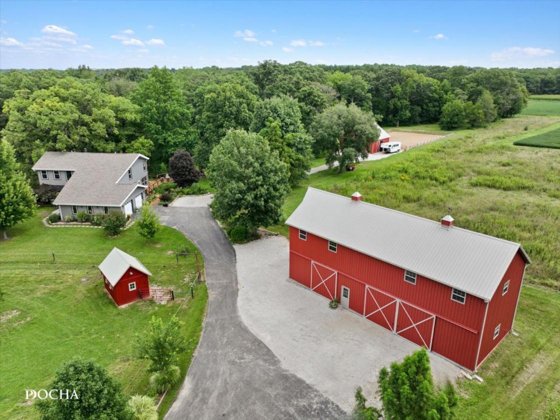 8.6 Acre Farmette; Remodeled Home, Barn & Workshop - photo 2
