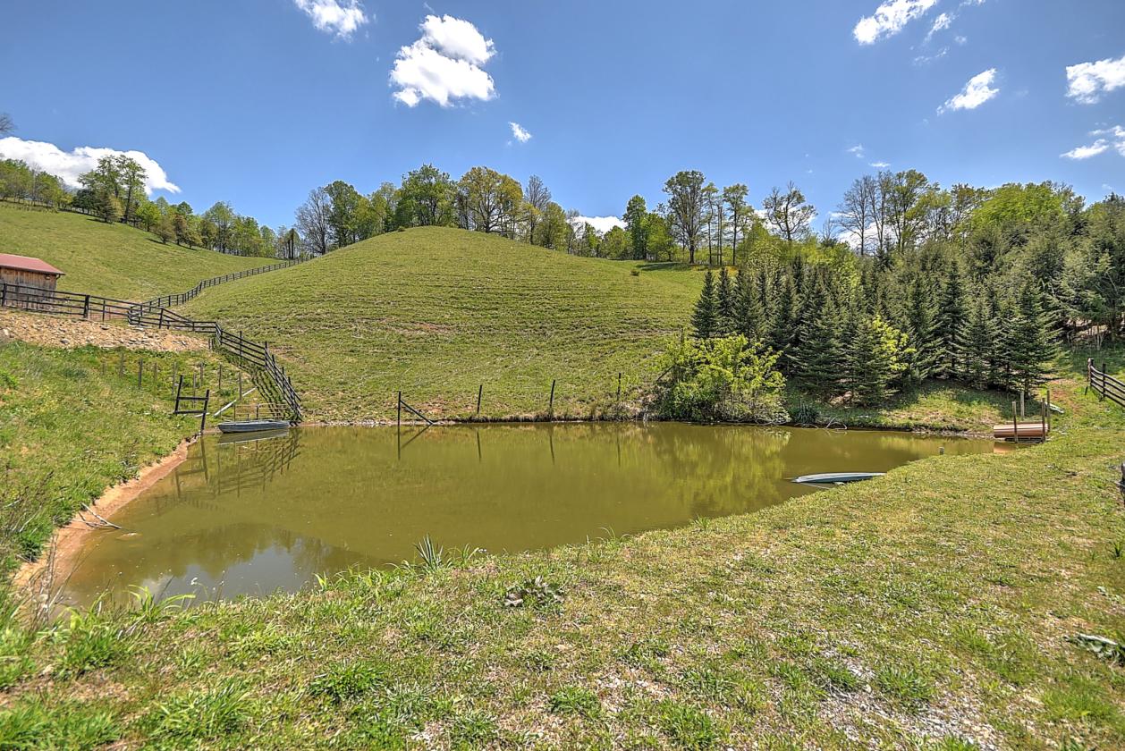 10 acres, multiple barns & homes, farm pond - photo 18