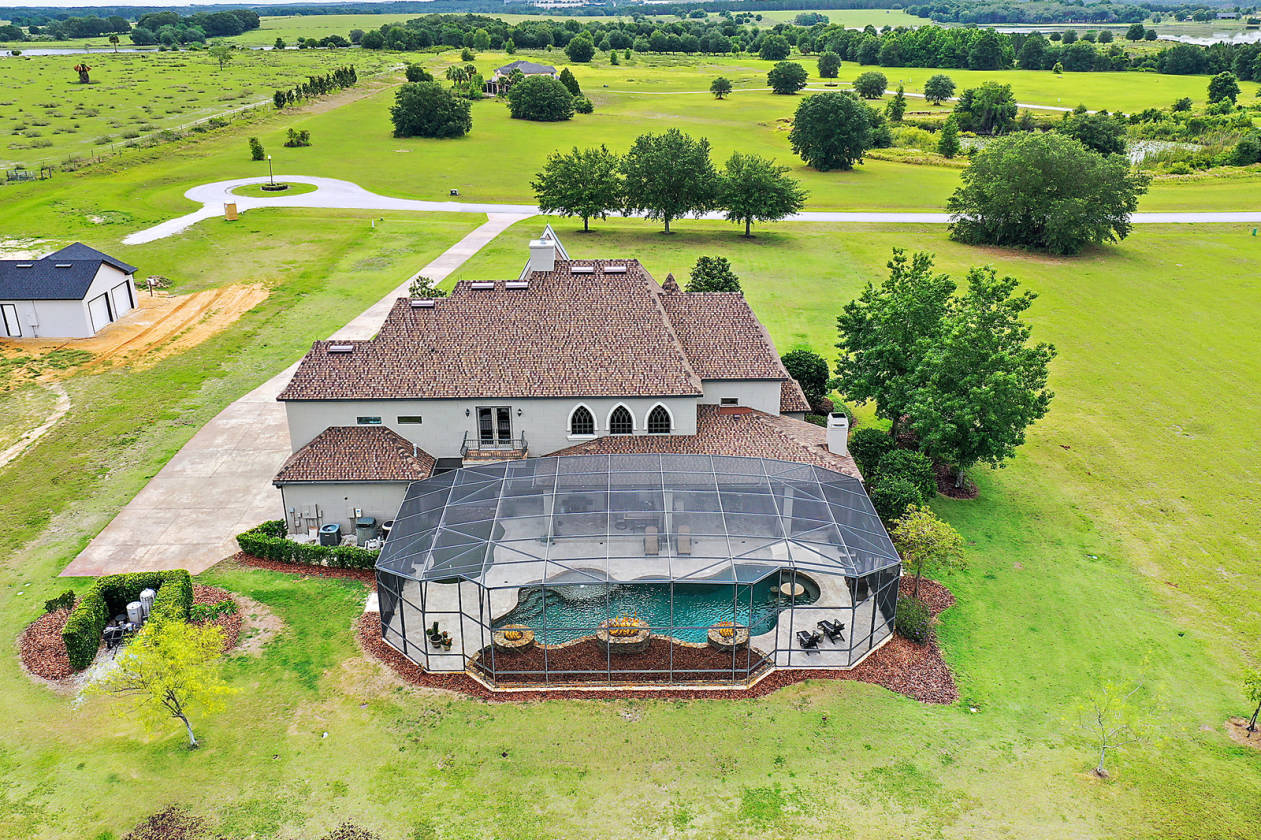 5+ acre Custom Estate Groveland, Lake County, Florida