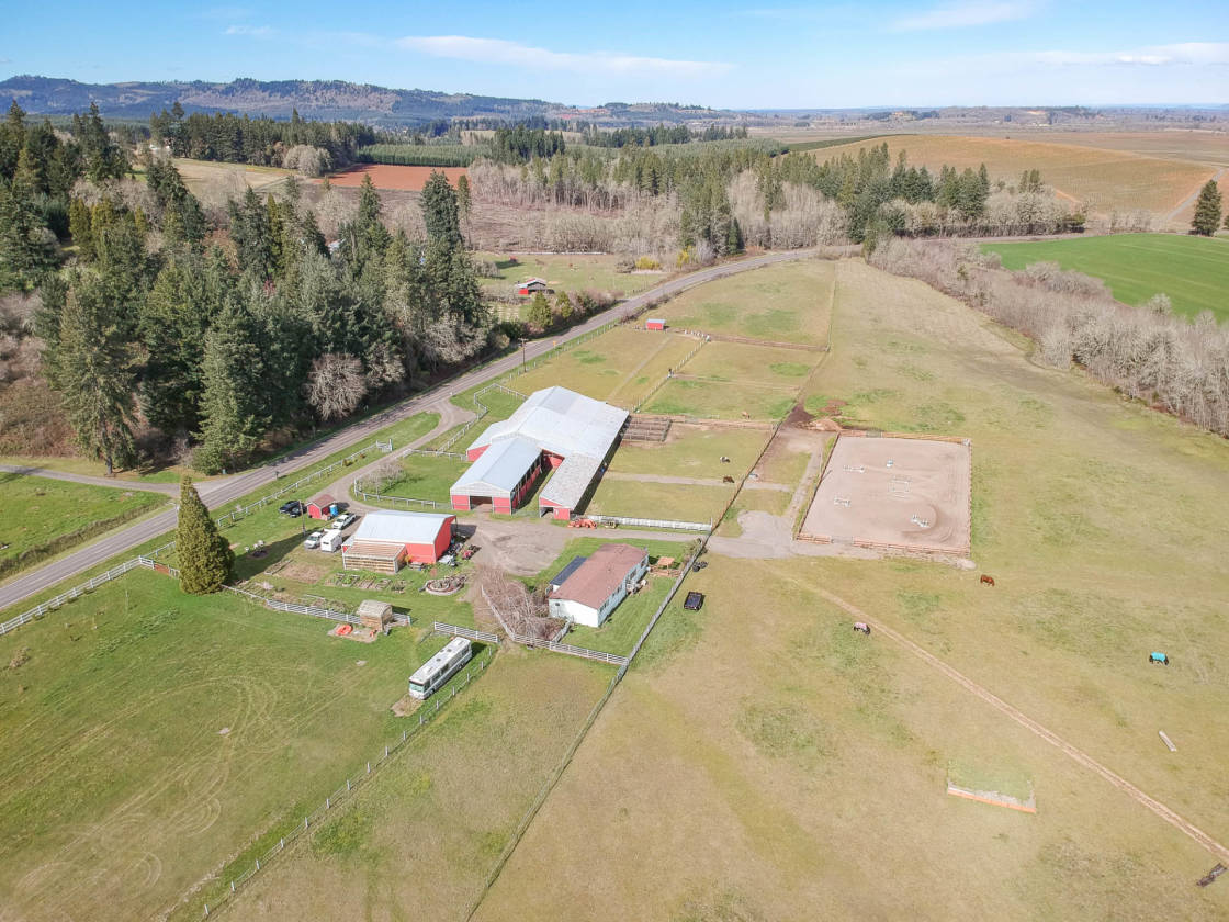 53 Acre Horse Property For Sale Junction City, Lane County, Oregon