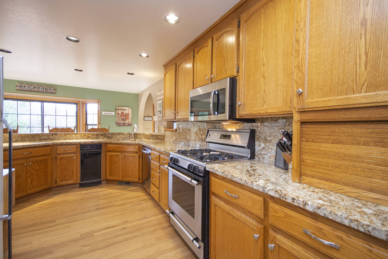 Spacious custom home on 2.95 acre horse property with stunning