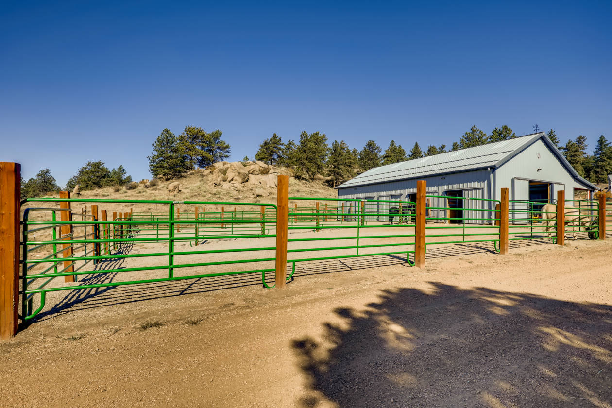 Colorado horse property with views Florissant, Teller County
