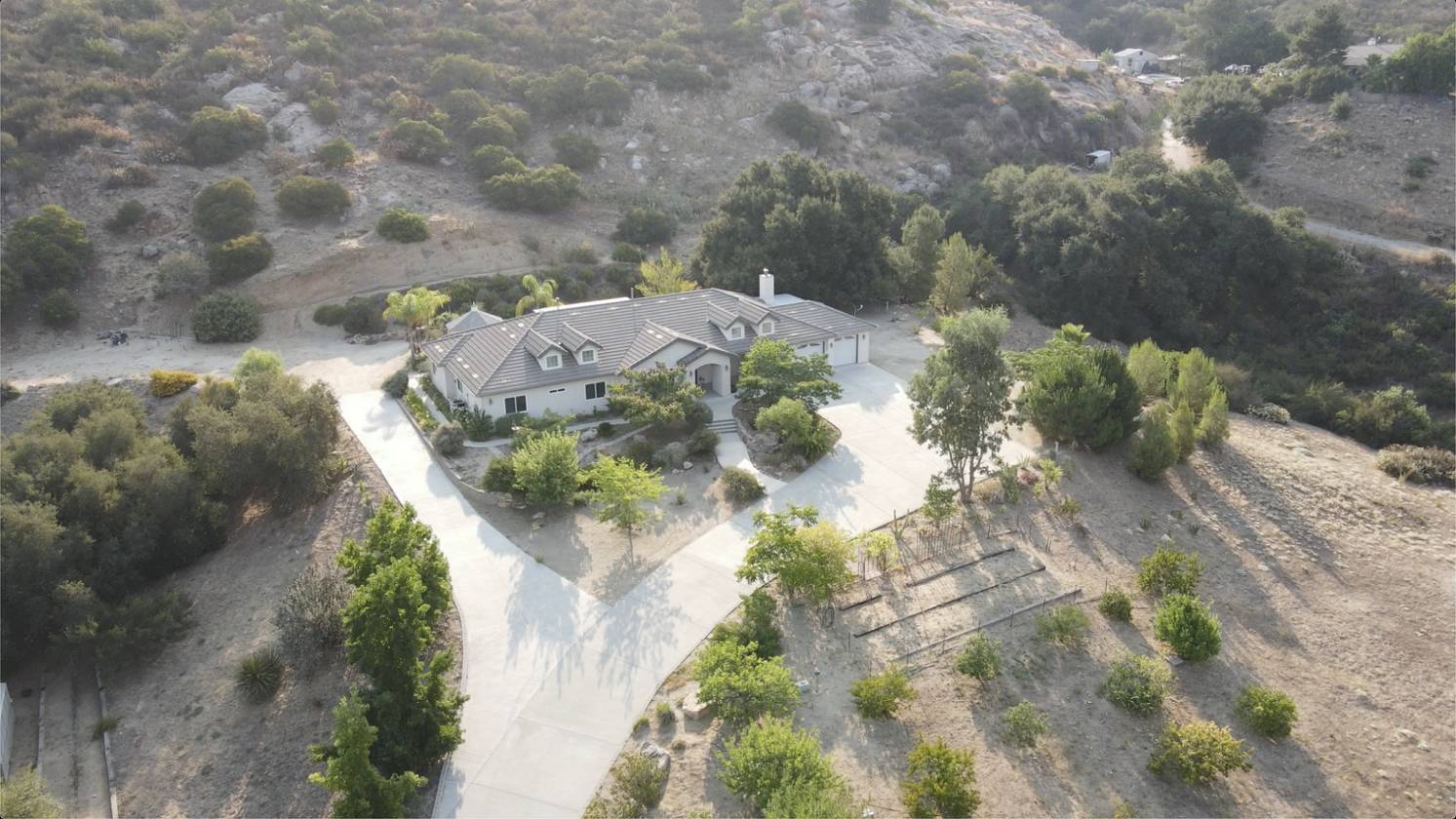 CUSTOM HOME 5.84 ACRES HORSE PROPERTY VALLEY CENTER CA Valley Center