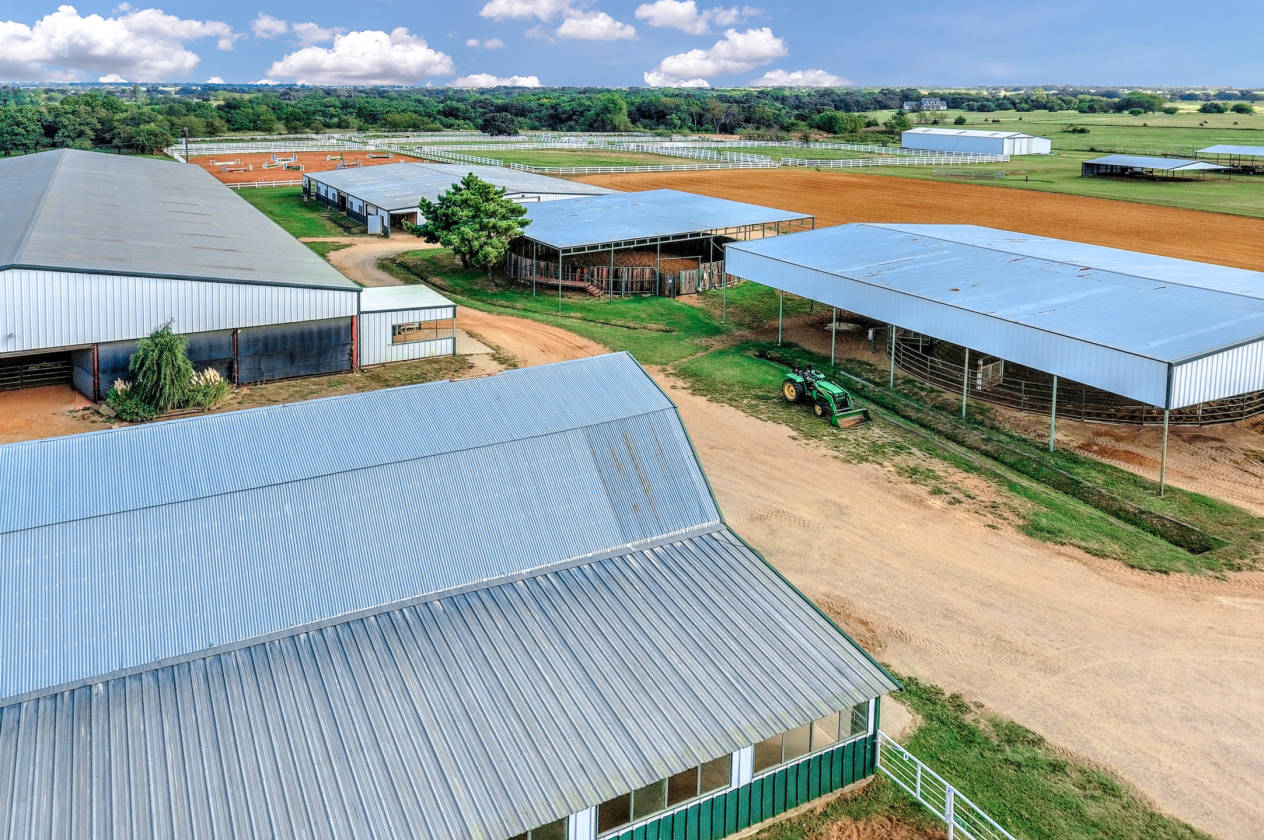 Diverse equine ranch property with training and breeding facilities