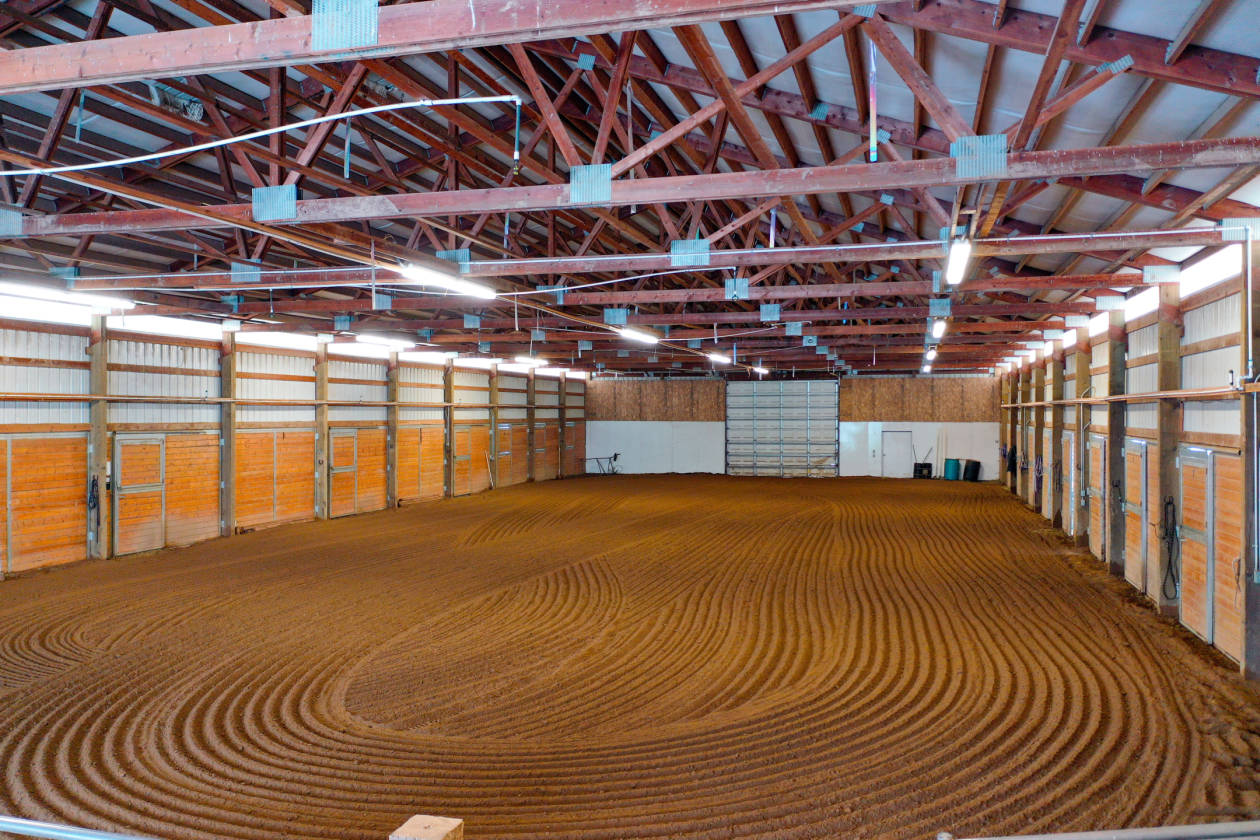 Mount Hope Stables producing horse property Fairfield, Spokane County, Washington