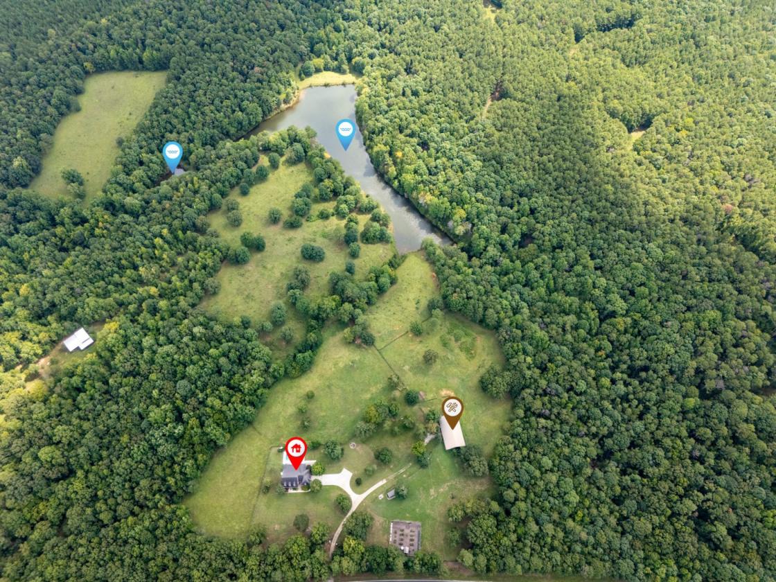 98+ Acre Estate w/ Pond, Pool, 4 Stall Horse barn - photo 30