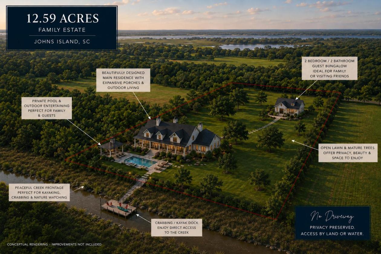 12.59 Waterfront Lowcountry Equestrian Retreat - photo 2