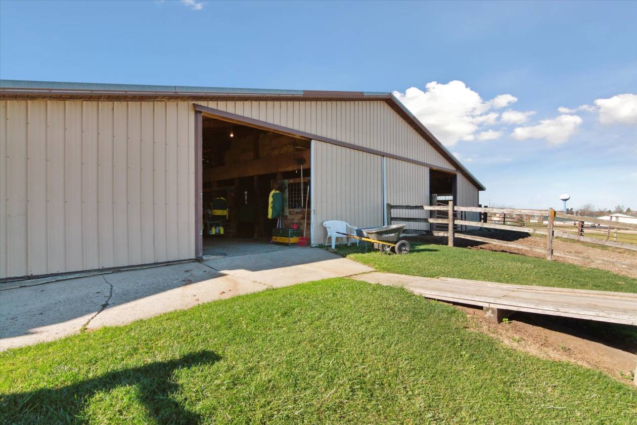 60 Acre Horse Farm with 1/2 Mile Track & 35 Stalls - photo 13