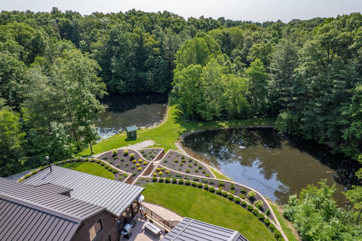 Extraordinary 30+ acre estate with log cabin home - photo 26
