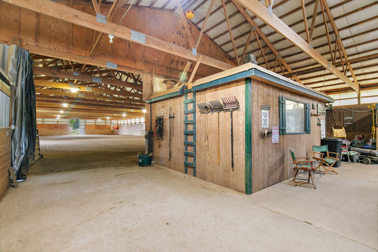 5.25 Acres + Ranch Home + 13 Stalls & Indoor Arena - photo 7
