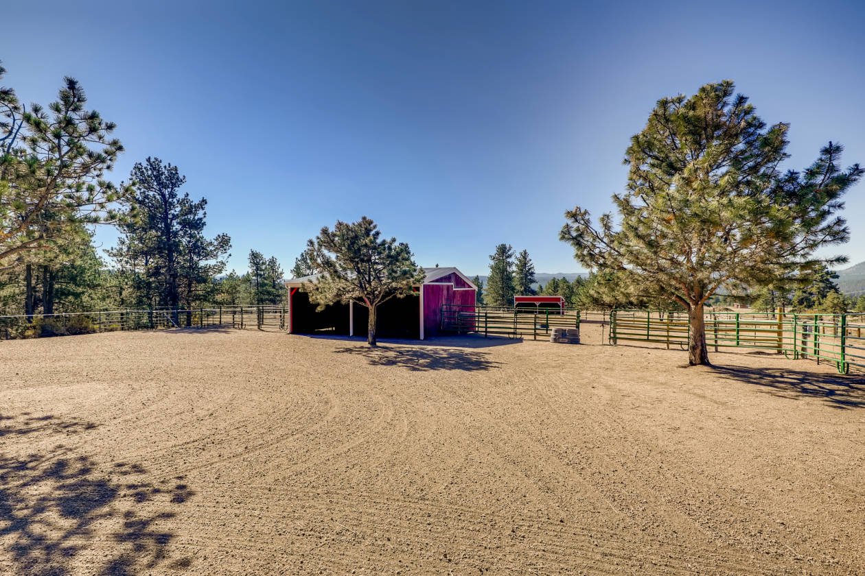 Colorado horse property with views Florissant, Teller County
