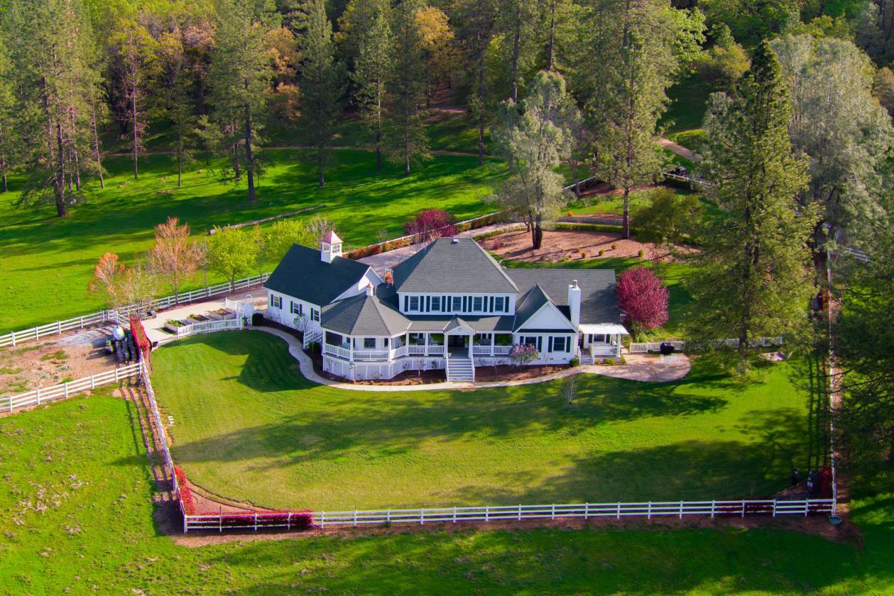 Breathtaking Southern Colonial Estate Fiddletown, Amador County