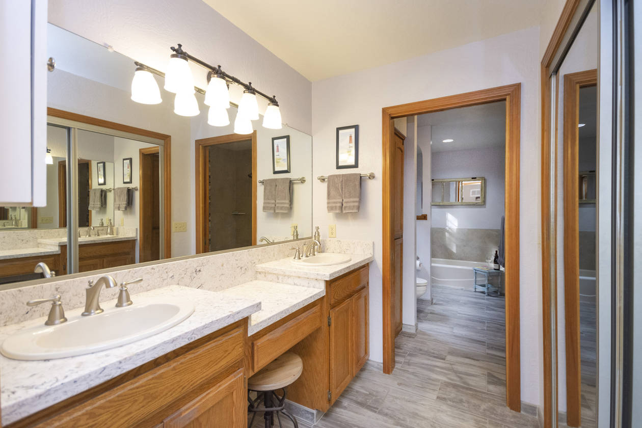 Spacious custom home on 2.95 acre horse property with stunning