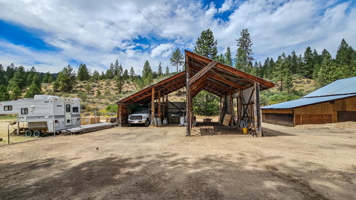 Mountain horse property backing to Boise Forest - photo 27