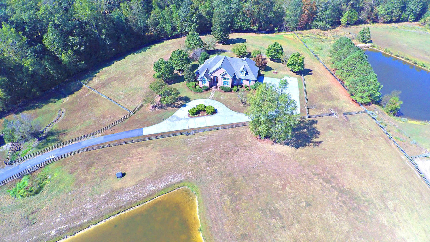 Stunning 10acre Horse Farm w/ Custom Brick 1 Owner Home Creedmoor, Granville County, North