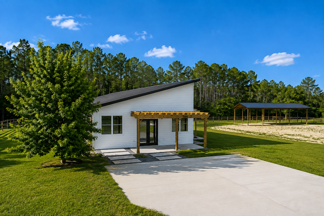 MODERN EQUESTRIAN RETREAT WITH SWEEPING PASTURE VI - photo 2