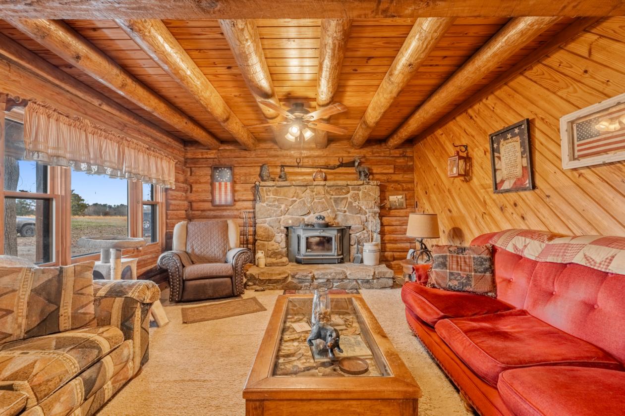 REAL LOG HOME on 12 Unrestricted Acres - photo 26
