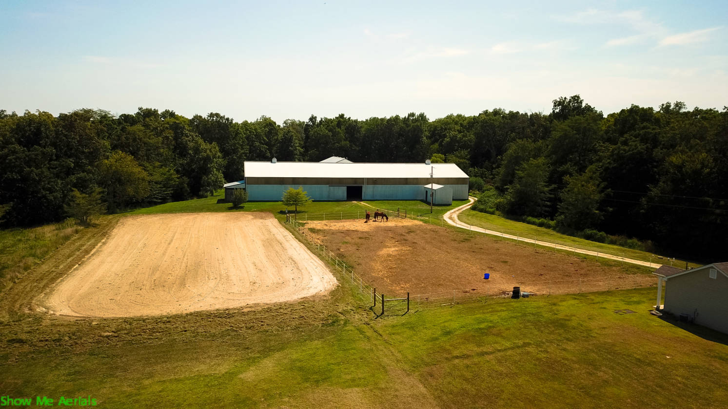 Boarding Training Barn-indoor Outdoor Arena 24 Stalls, 2 Homes, Troy Mo 