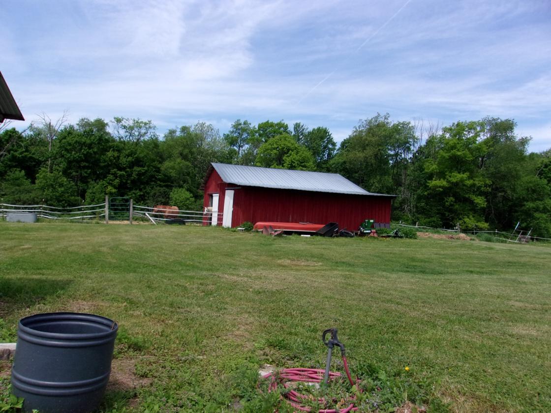 Log Home with 52 acres, barns, spectacular views - photo 14
