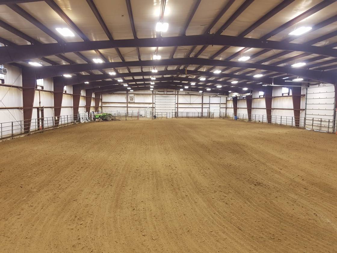 100 x250 ft Steel Engineered INDOOR ARENA, 138.6Ac - photo 1