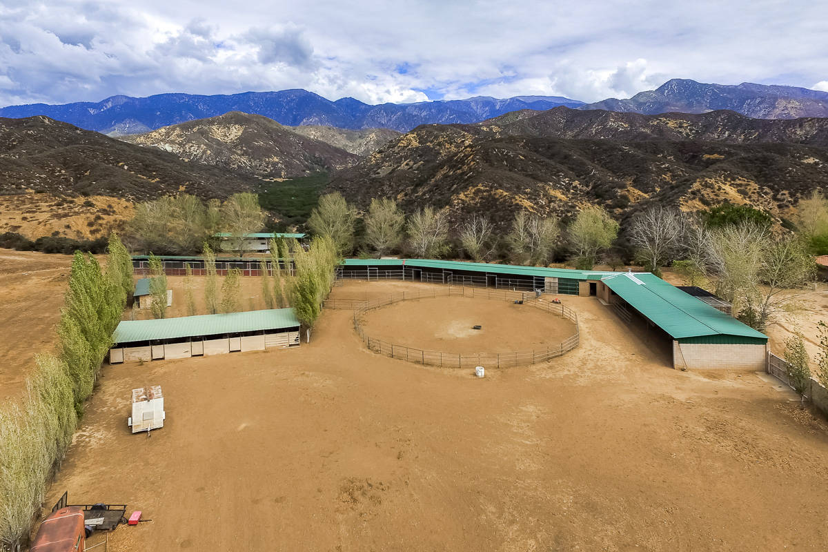 Almost 100 acres on secluded mountaintop range overlooking the Banning