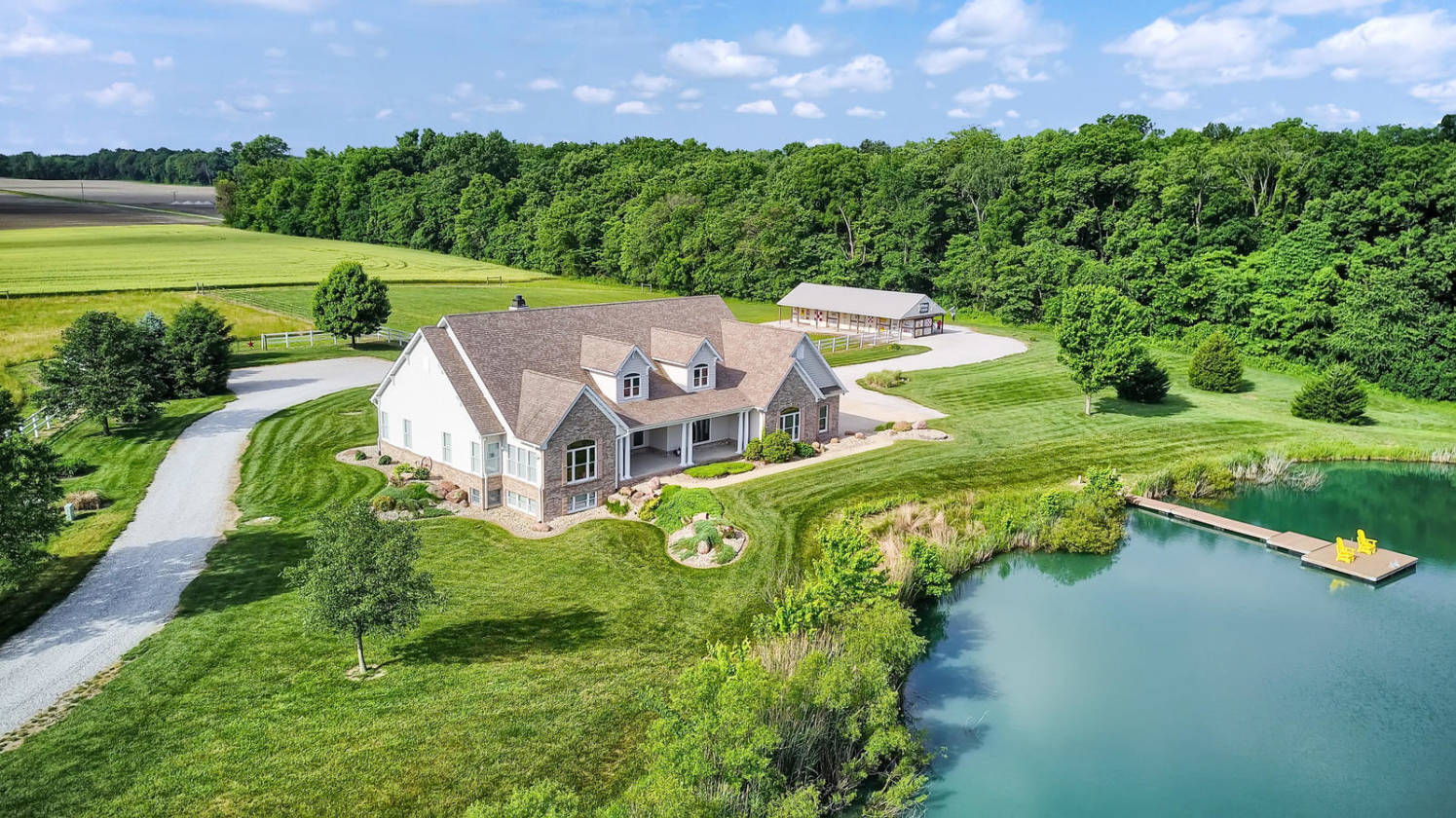 20 ACRE HORSE PROPERTY/ HOBBY FARM Alhambra, Madison County, Illinois