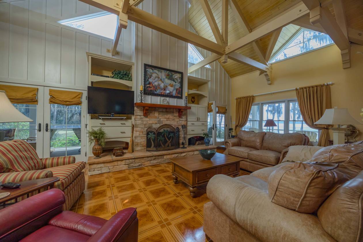 GORGEOUS RIVERFRONT PROPERTY WITH DOCK AND BARNS - photo 8