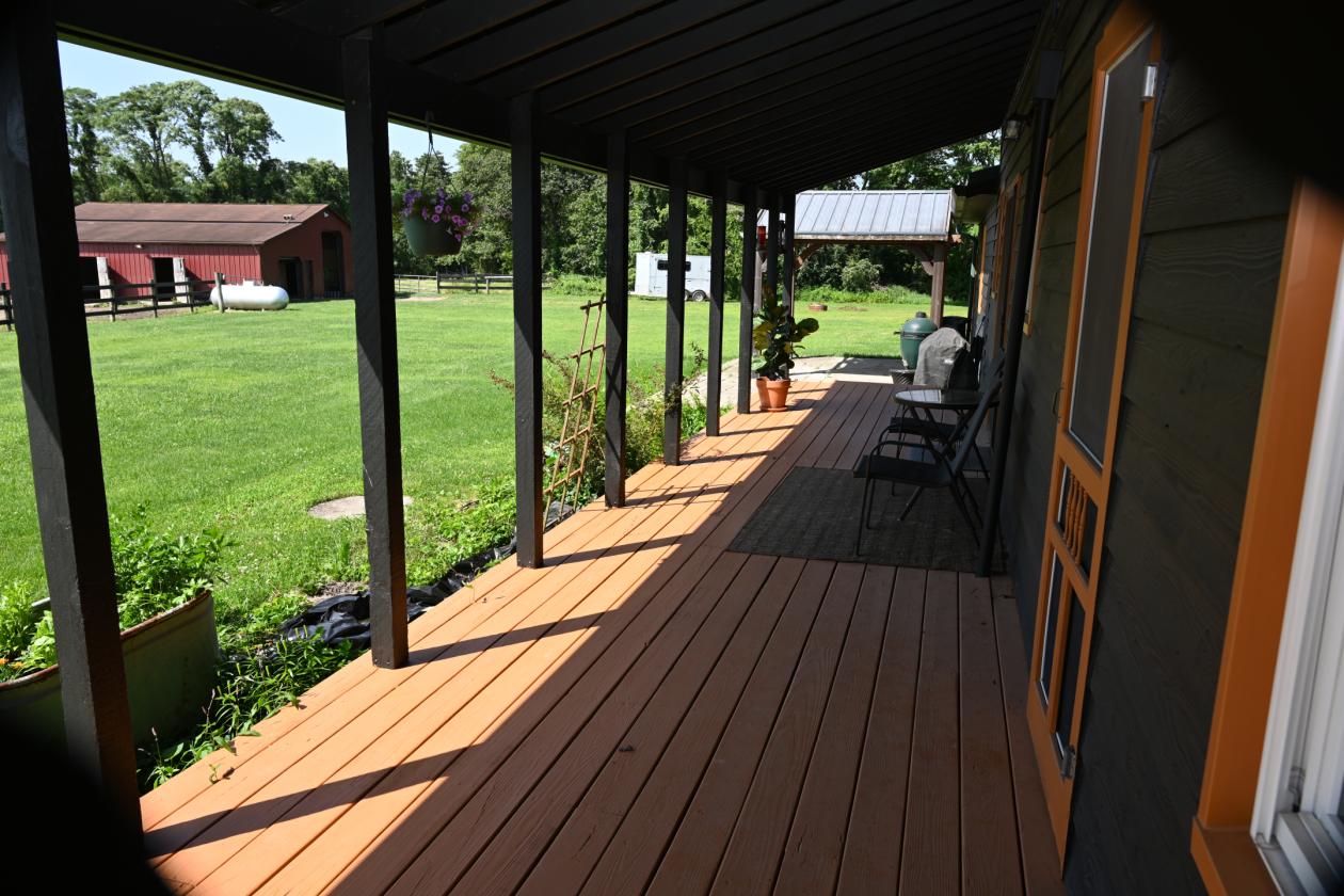 Horse farm with remodeled home - photo 14