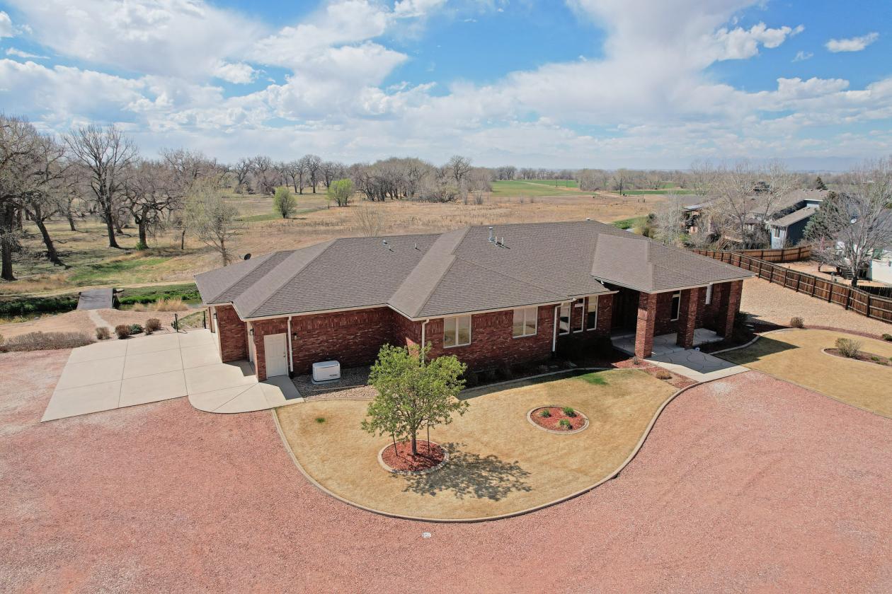 All brick home on 4 Acres with 2 Irrigation Wells - photo 1