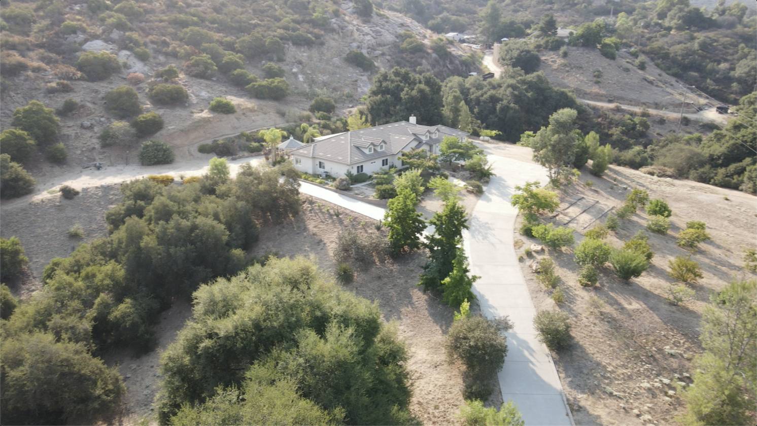 CUSTOM HOME 5.84 ACRES HORSE PROPERTY VALLEY CENTER CA Valley Center