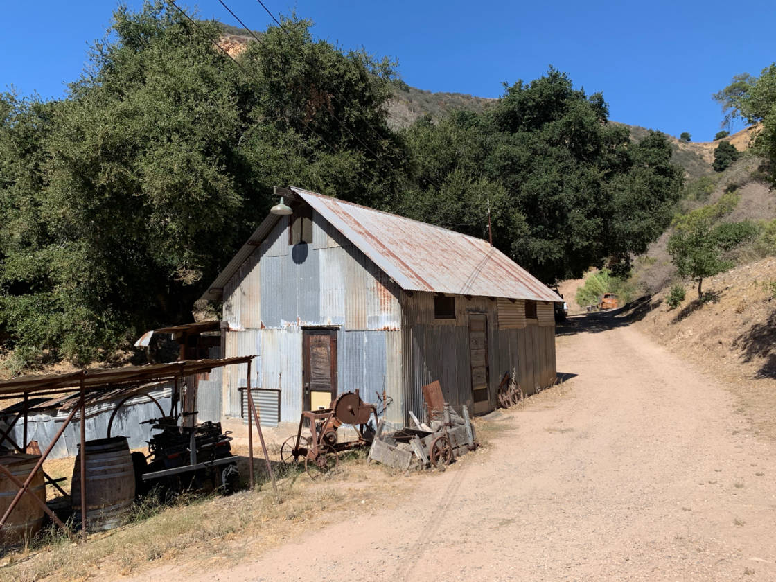 Rustic mountain retreat Tepusquet Canyon California Santa Maria