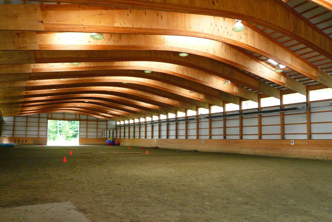 Luxury Equestrian Estate with a Large Indoor Riding Arena and