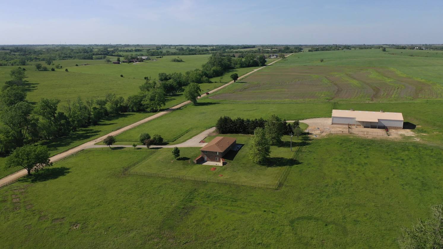 Horse property for sale with home Hoyt, Jackson County, Kansas
