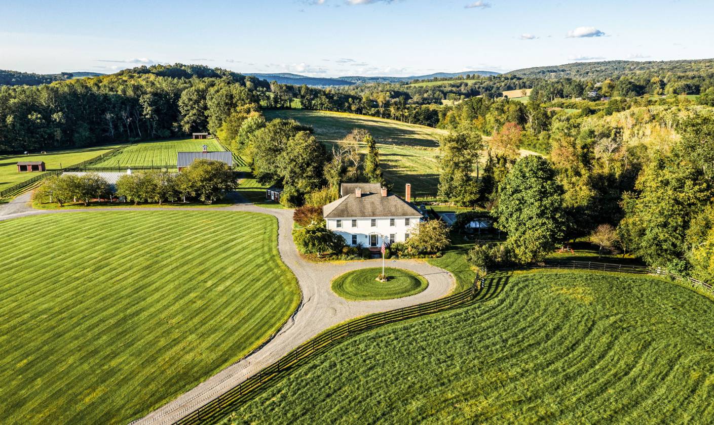 Beautiful Dutchess Country Home Comes with 17-Acre Farm and