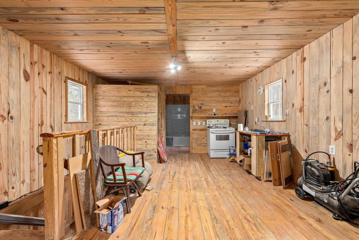 Custom Log Cabin on 9 Acres with 2 Horse Stalls - photo 24
