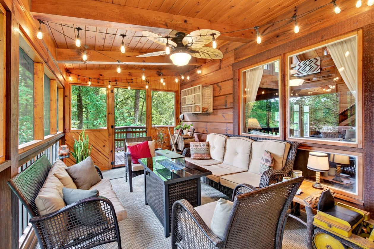Creekfront Equestrian Estate Bordering Pisgah Forest - photo 5