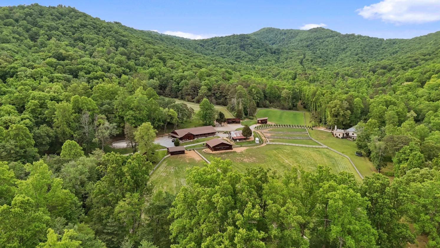Luxury Equine Estate abutting Pisgah Nat'l Forest - photo 2