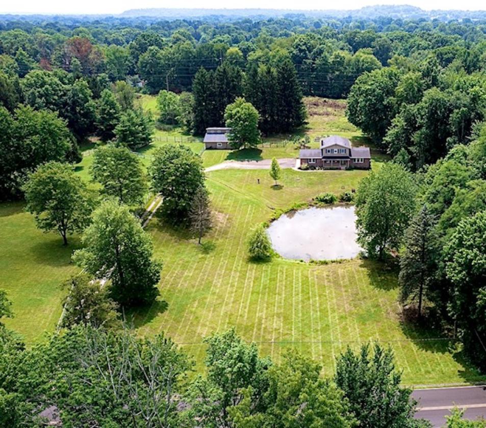 Bath Township Horse or Hobby Farm with Free Gas - photo 1