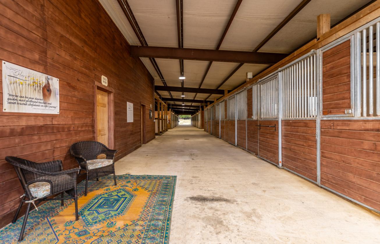 20-Stall Equestrian Facility with Covered Arena - photo 10