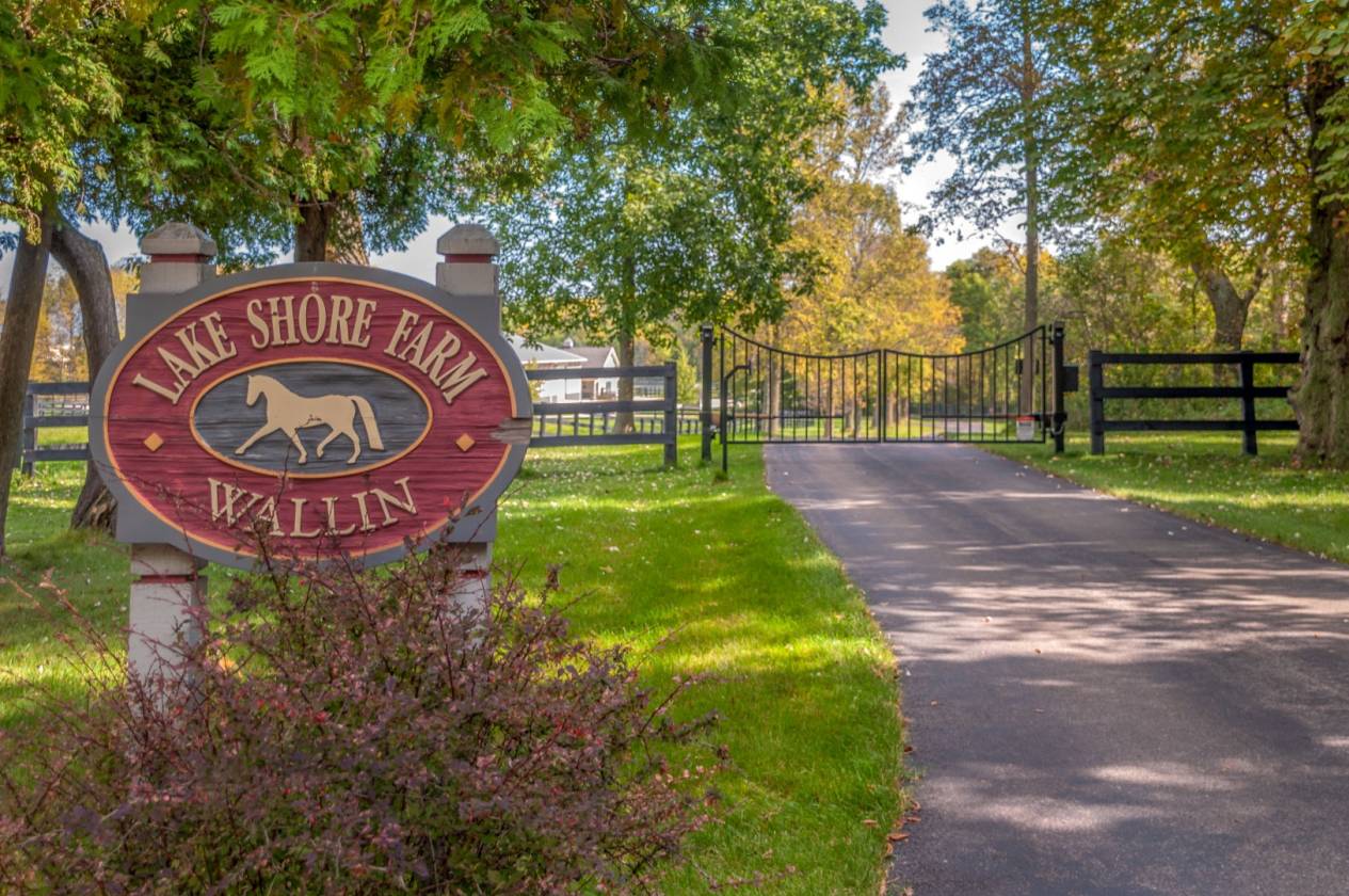 18 Acre Lake Michigan Equestrian Estate with Indoor Arena in