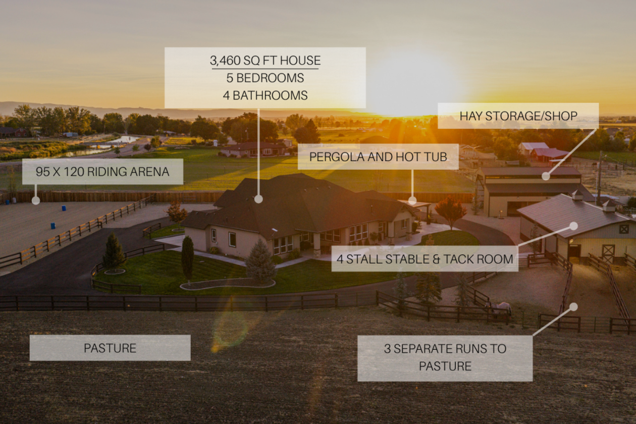 EQUESTRIAN ESTATE + LUXURY HOME + RIDE-OUT ACCESS! - photo 3